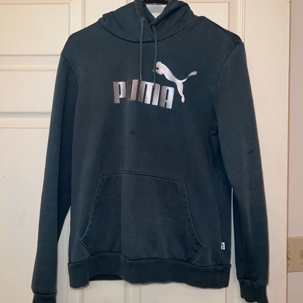 Puma green Sweatshirt Classic Logo Pullover